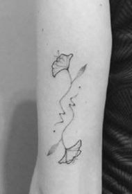 半小时能完成的超简约纹身图案作品