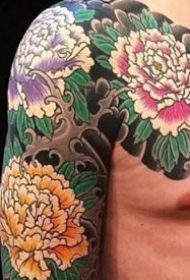 老传统纹身图案-9张老传统半甲纹身图片