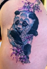 一组独特设计、创意十足的重彩色纹身图案作品