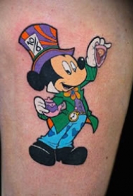 一组new school风格的可爱卡通纹身图案