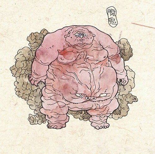 百鬼纹身图--27张小鬼纹身手稿图案