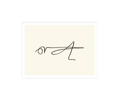 超简约一笔画动物纹身手稿素材