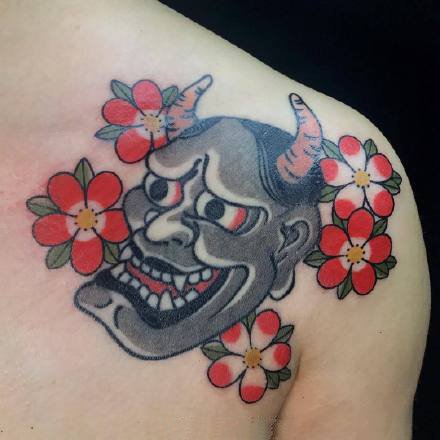 传统日式--一组传统风格的日式小图纹身图案