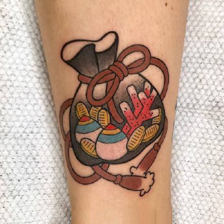 传统日式--一组传统风格的日式小图纹身图案