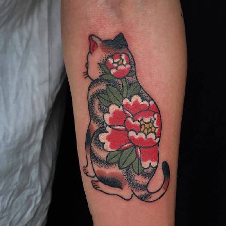 传统日式--一组传统风格的日式小图纹身图案