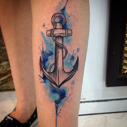 一组好看的漂亮水彩小图纹身图案图片欣赏