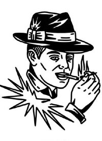 23张创意有趣的school小黑图纹身手稿图片