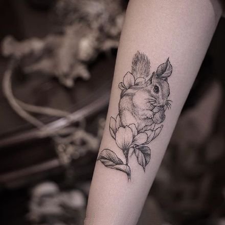 很不错的一组黑灰色纹身图案图片推荐