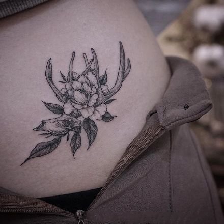 很不错的一组黑灰色纹身图案图片推荐