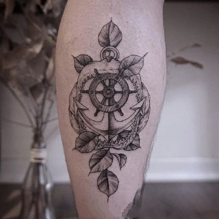 很不错的一组黑灰色纹身图案图片推荐