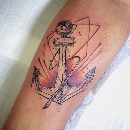 水彩刺青--17张漂亮的精美水彩纹身图案欣赏