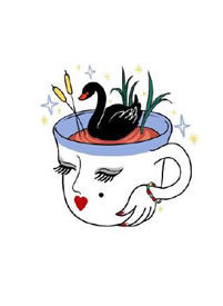 9张可爱的创意小清新彩图纹身手稿欣赏