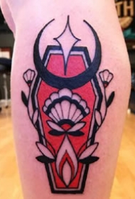 一组西方棺木图形的创意纹身图案作品欣赏缩略频道推荐图