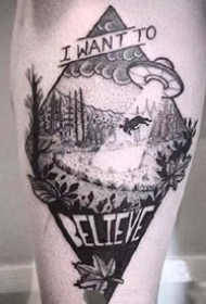 飞碟纹身之我想带你离开这星球纹身图案缩略频道推荐图