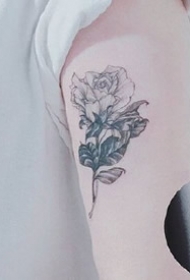 18张适合小女生的简约小清新纹身图案