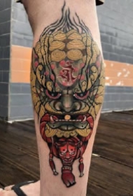 推荐一组彩色school风格的精美纹身图案图片