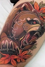 9张精品欧美的彩色大图纹身图案作品