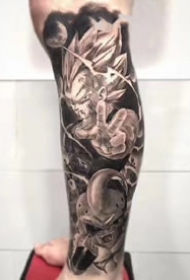 七龙珠纹身--一组动漫七龙珠相关的纹身图案缩略频道推荐图