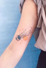 很多女生喜欢的小清新纹身图案作品18张