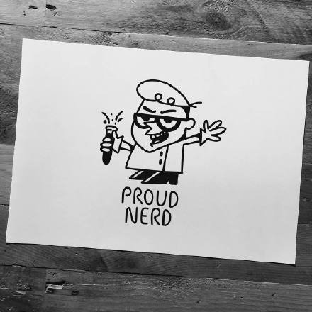 33张创意黑色小清新的图案手稿欣赏