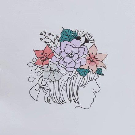 很可爱的一组小清新纹身小手稿图案