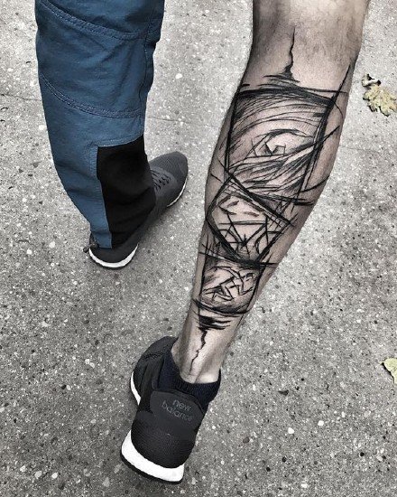 Inez Janiak伊內兹 贾尼亚克的素描纹身图案作品