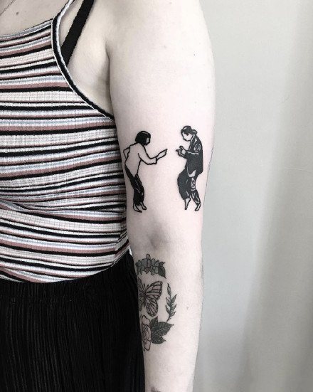 ​趣味黑色线条小图--曼彻斯特纹身艺术家 Neil Preston