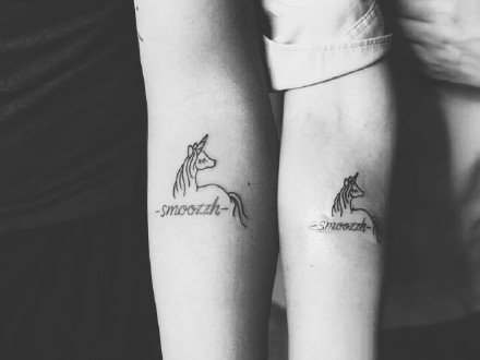 26款适合情侣纹身的漂亮纹身图案作品