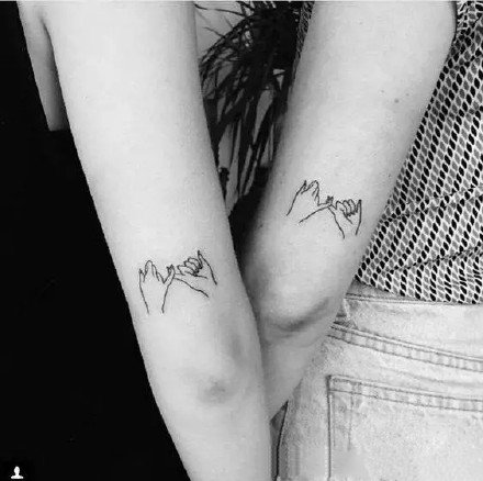 26款适合情侣纹身的漂亮纹身图案作品