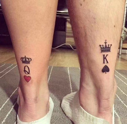 26款适合情侣纹身的漂亮纹身图案作品