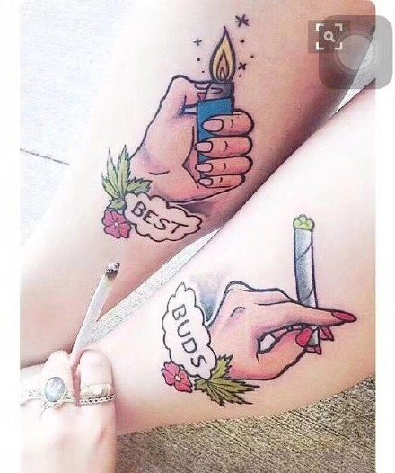 26款适合情侣纹身的漂亮纹身图案作品