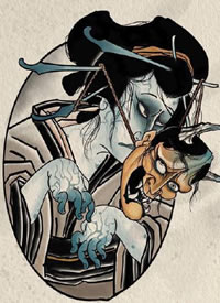 34张日式老传统风格的小纹身手稿图案素材缩略频道推荐图