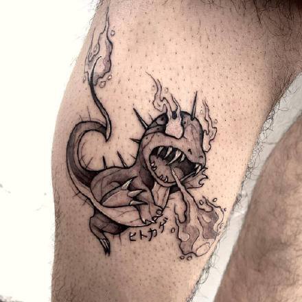 暗黑变异风格的神奇宝贝纹身图案作品9张