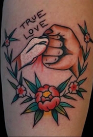 17张复古风格的彩色oldschool纹身图案作品