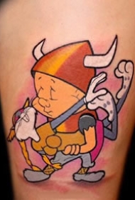 满满的童年回忆可爱卡通小图纹身图案作品
