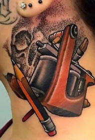 和纹身机器材等相关的纹身作品图案缩略频道推荐图