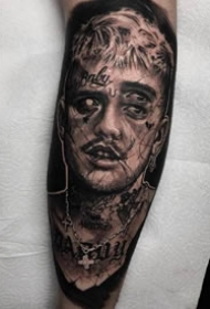 暗黑超写实的一组人物肖像纹身图案欣赏