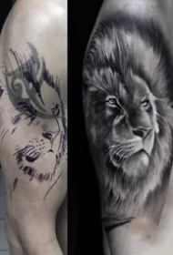 失败老纹身的美化遮盖修改纹身案例图案参考欣赏