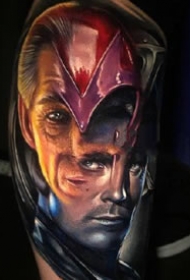 很逼真的写实3d欧美电影角色人物纹身图案