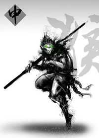 十二生肖手稿:创意的十二生肖素材纹身手稿图案