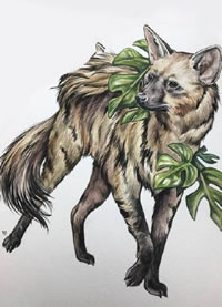 霸气的适合纹身的创意动物设计素材图案