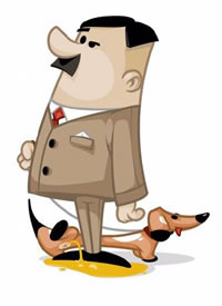 卡通小人物的彩色创意纹身手稿素材图片9张