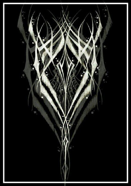 30张个性的英文花体字纹身手稿素材图案