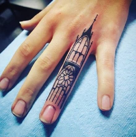 18张纹在手指上很好看的小纹身图案欣赏