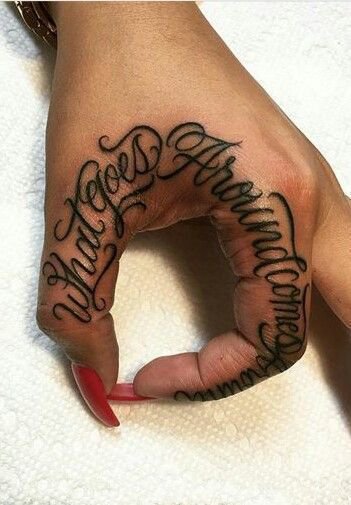 18张纹在手指上很好看的小纹身图案欣赏