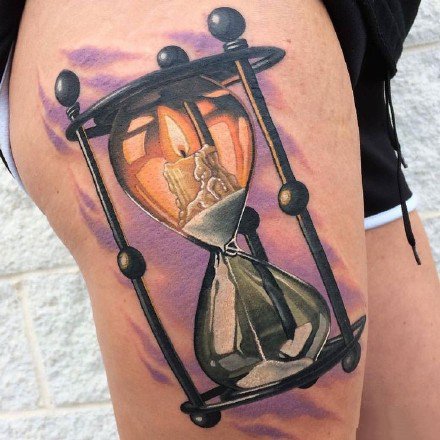 关于蜡烛的一组创意9张蜡烛纹身作品图片