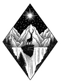 48张山水风景+几何图形的纹身手稿素材图案缩略频道推荐图