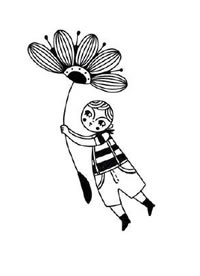 很有童趣的小清新简约纹身手稿图片