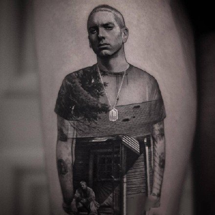 很个性的一组暗黑有故事的纹身图案