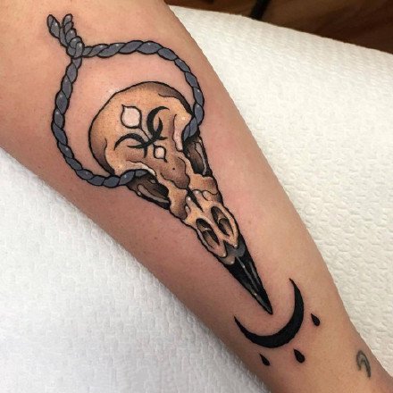 暗彩色有个性的一组纹身图案作品欣赏